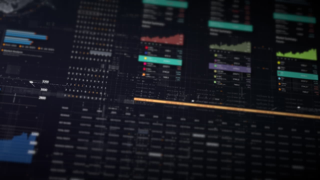 비즈니스 인포 그래픽, 애니메이션 차트 및 비즈니스 미팅 모을위한 데이터 기반 통찰력을위한 동적 데이터 비주얼: 거래, 증권 거래소 및 암호화폐의 세계를 탐색하십시오.