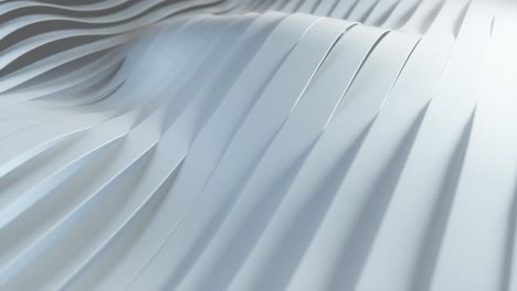 abstract white wave lines