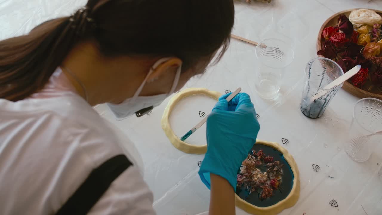 Resin Art Workshop: Creating Beautiful Floral Coasters