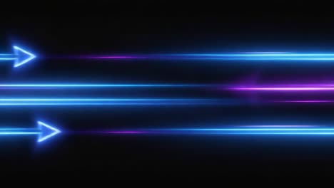 neon arrows
