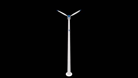 wind turbine on alpha