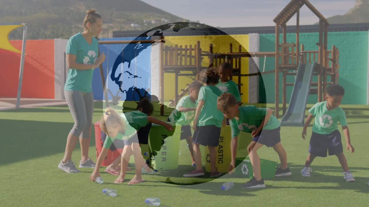 reciclaje en la escuela