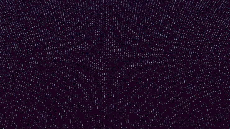 Grid of overlapping white dots on dark blue square