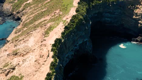 trees,-bali,-blue-sea,-nusa-penida,-drone-photography,-traveller,-crashing-waves,-aerial-shot,-aerial-photography,-island-life,-asia,-drone-beach,-active,-tidal,-hike,-portrait