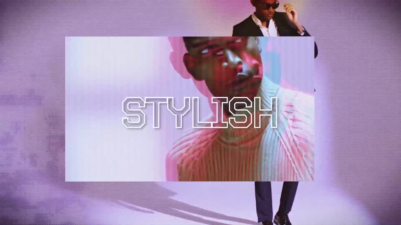 Dynamic Montage of Diverse Young People with Retro Glitch Effects