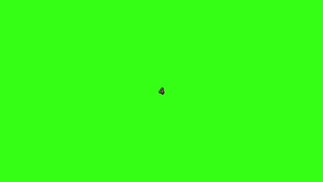final countdown on the green screen