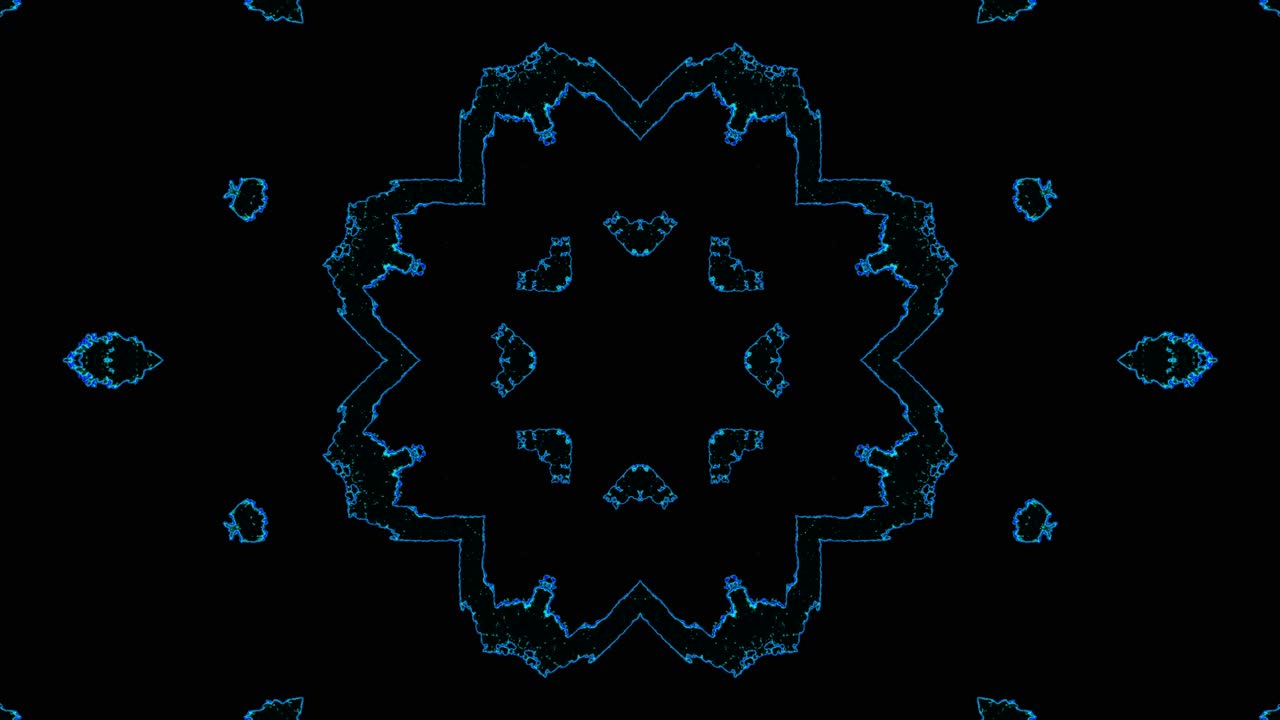 추상적인 사이키델릭 loopable vj 애니메이션.