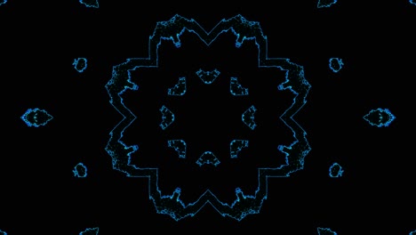 animación psicodélica abstracta y en bucle.