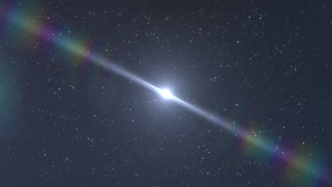 Animación-De-Luz-Blanca-Brillante-Sobre-Estrellas-En-El-Cielo-Nocturno