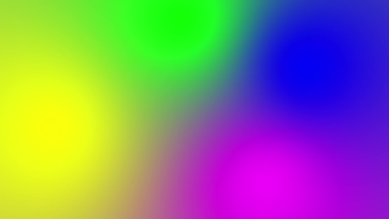 movimiento de colores de gradiente holográfico abstracto con cuatro colores diferentes