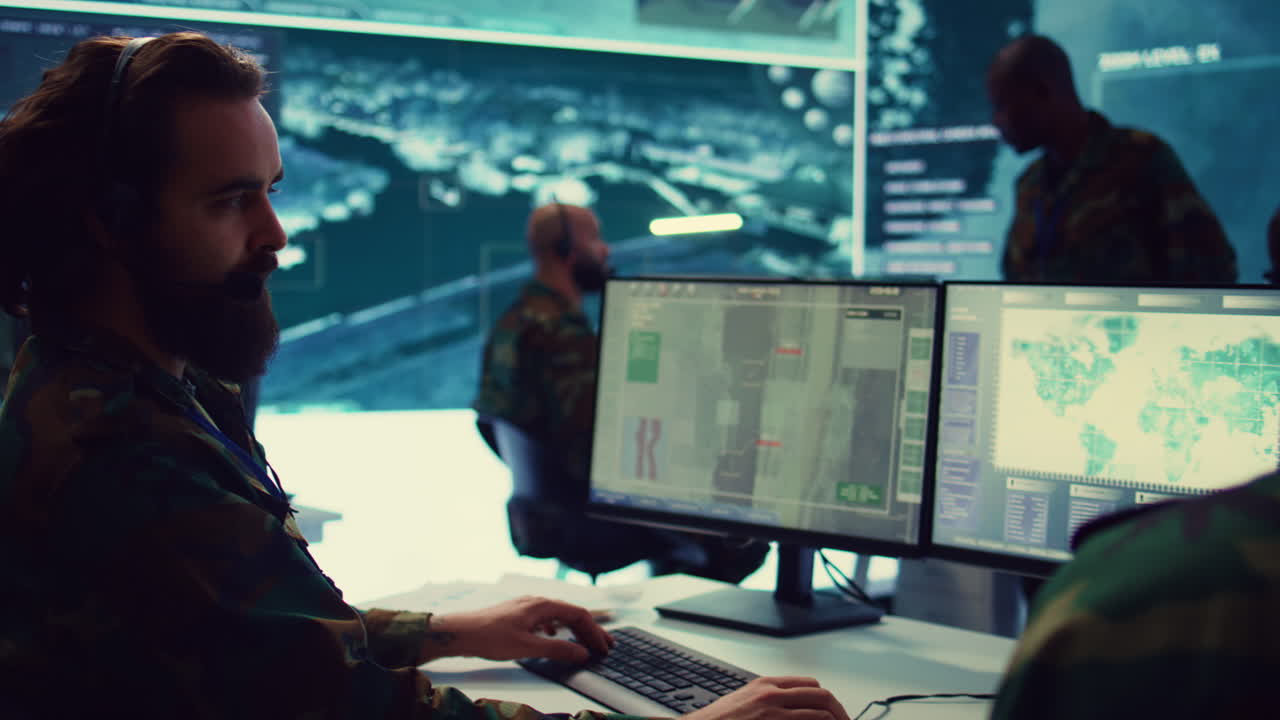 operador del departamento de reconocimiento que recopila información para la seguridad nacional