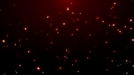 partículas de polvo abstracto luz bokeh títulos de movimiento bucle de fondo cinematográfico