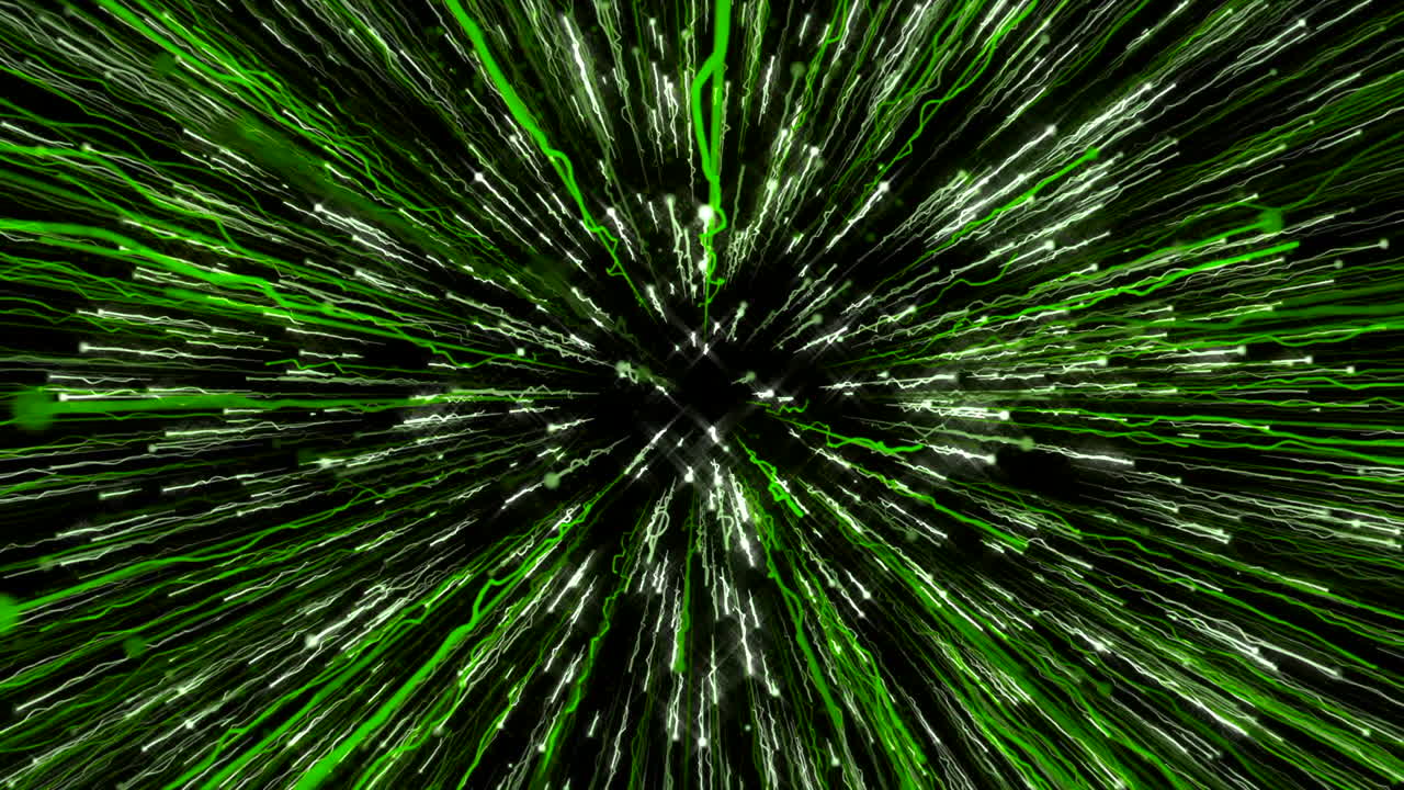 estallido de líneas brillantes abstractas