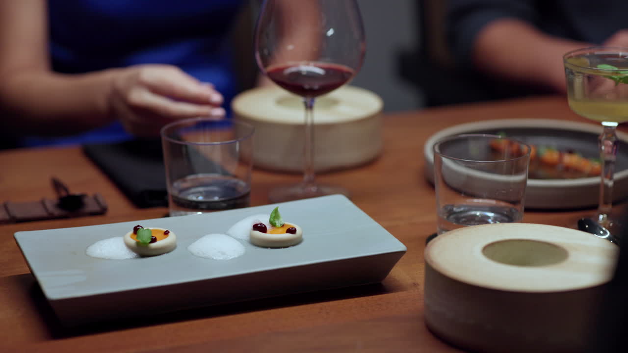 Fine Dining with Wine and Dessert