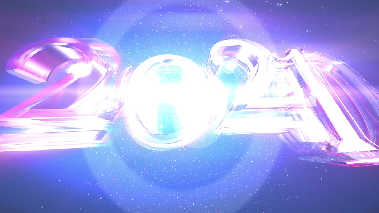 2021년 새해 개막 애니메이션