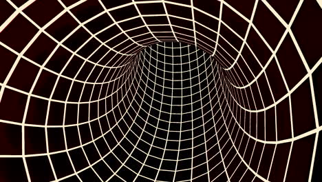 abstract grid tunnel