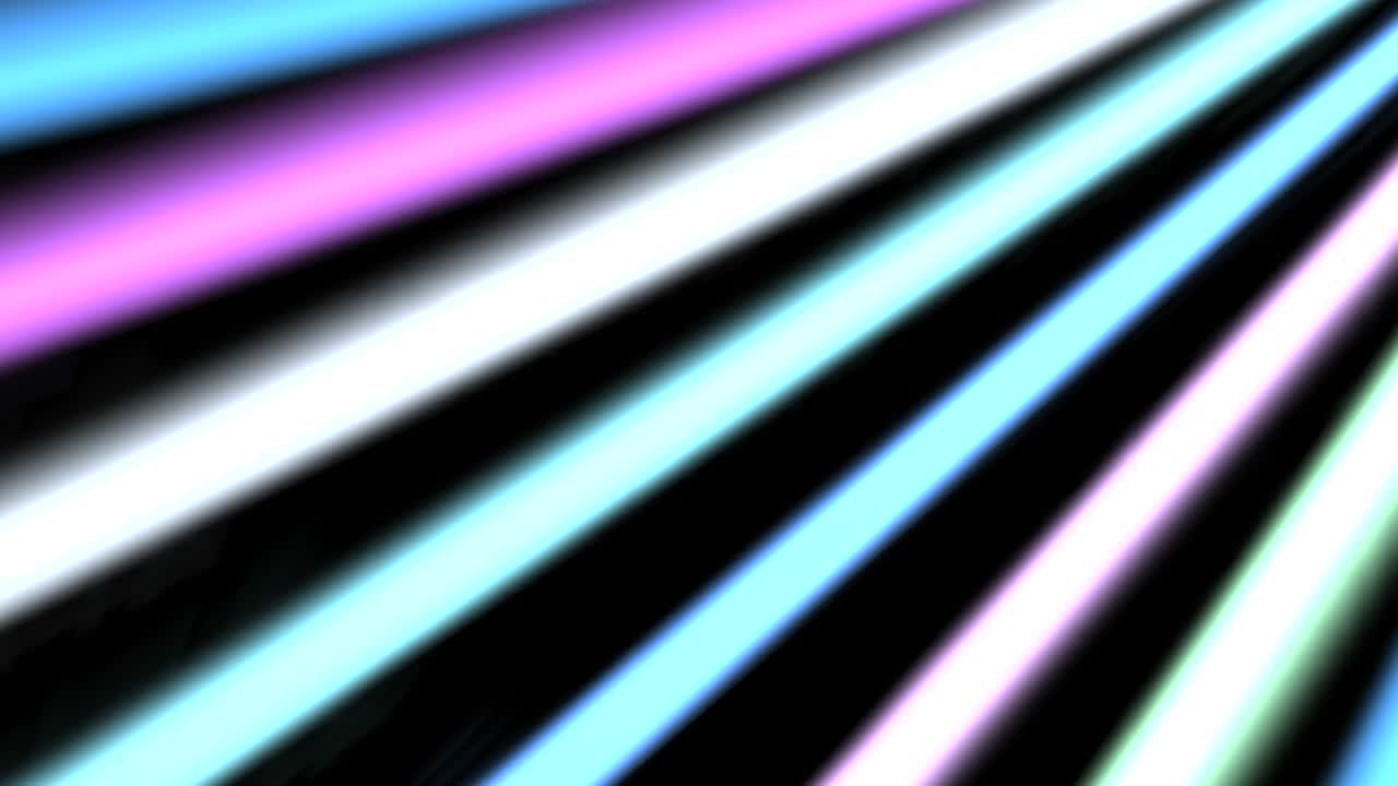 Neon flickering disco lights