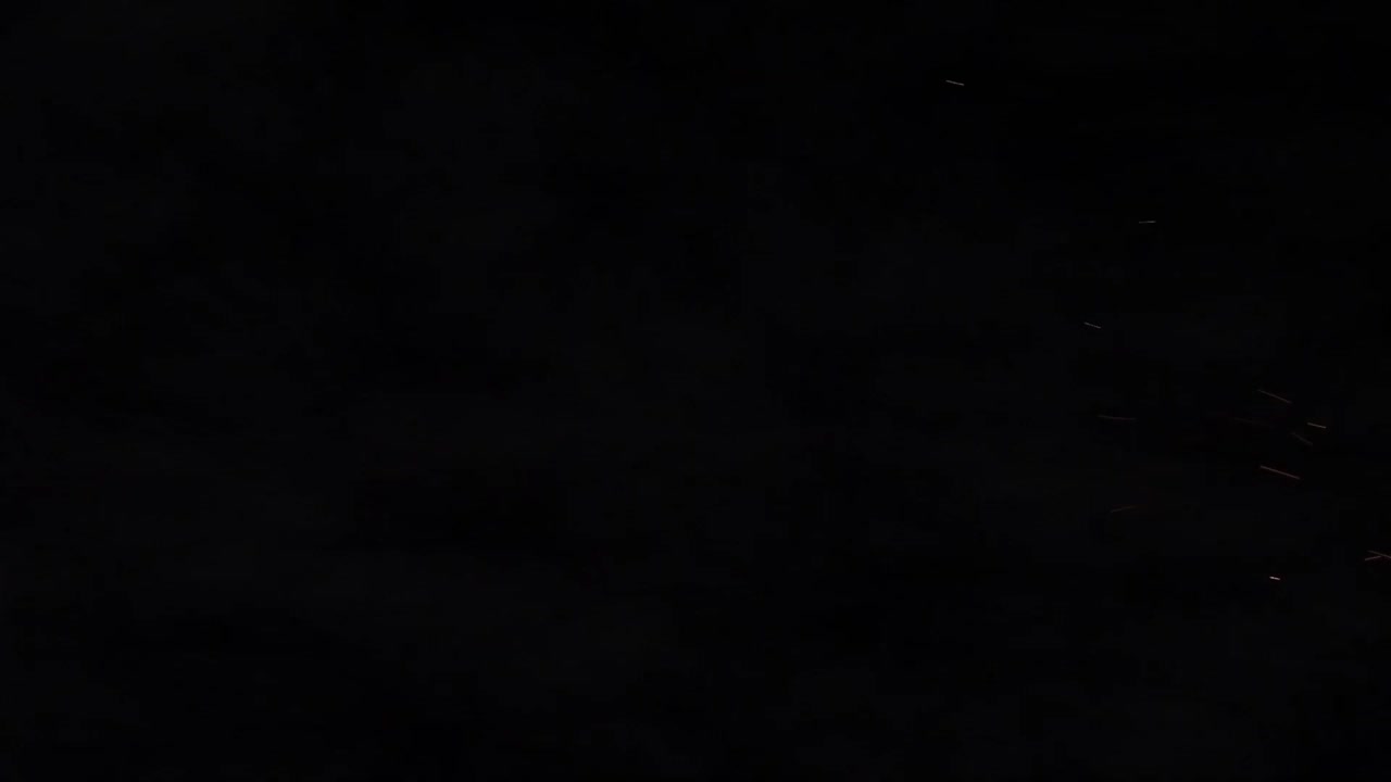 A fiery logo reveal with dynamic flames and energy