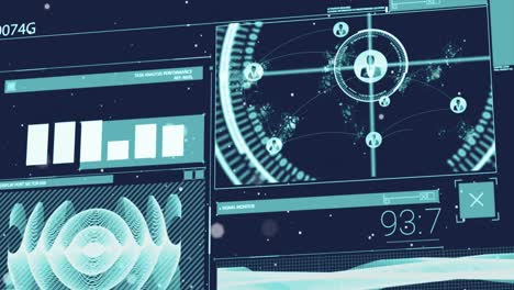 animation of scope scanning and data processing