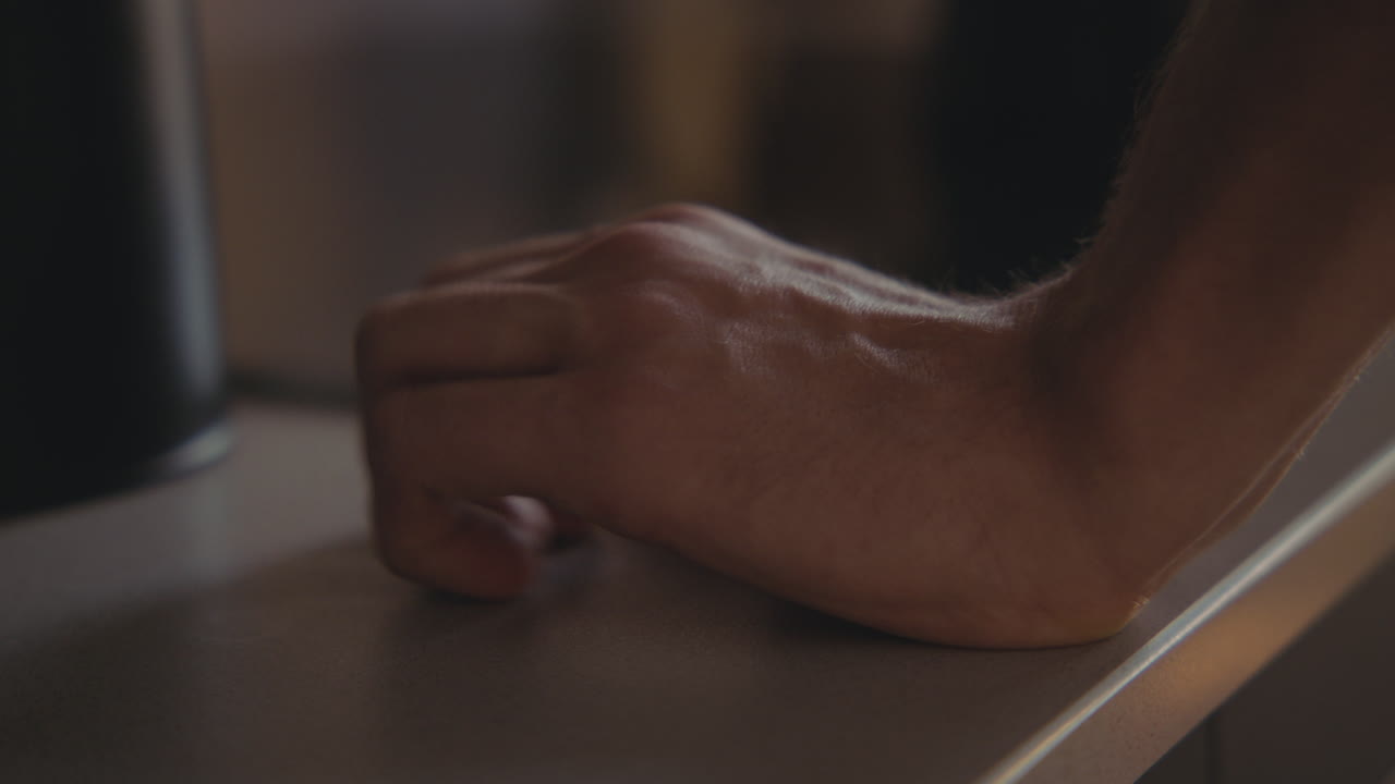 Person doing a push-up