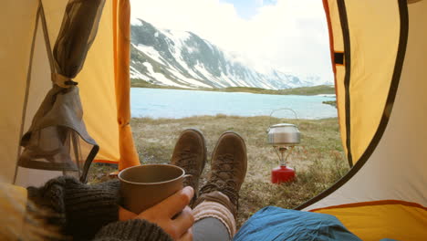 café con vistas