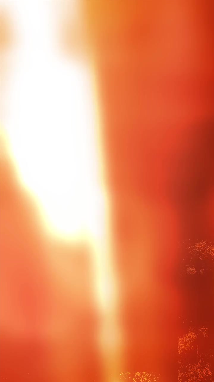 Fughe di luce rosse astratte e sovrapposizioni di texture.