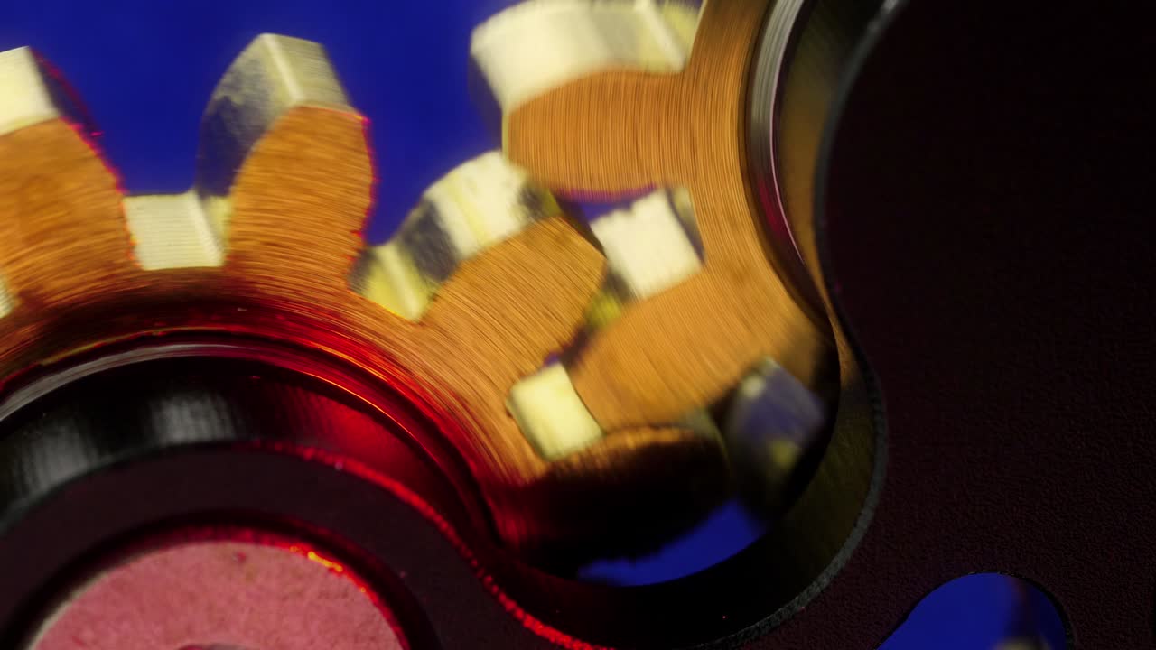 기어 시스템 회전, 클로즈업