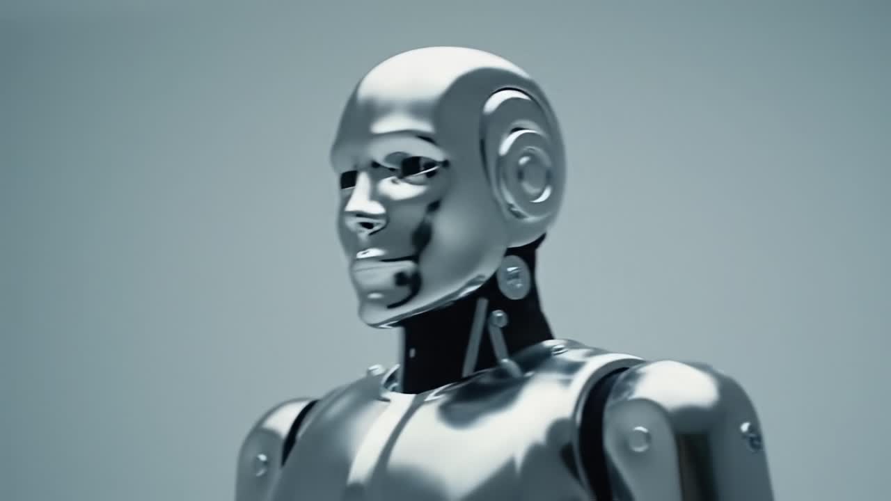 A Glimpse into the Future: A Highly Realistic Robotic Human Figure Showcasing Advanced Design and Technology in Modern Robotics