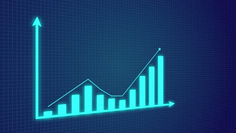 Animated Digital Business Growth Charts