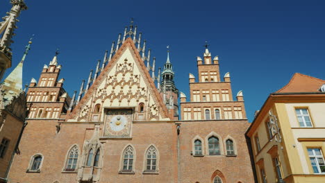 old city hall in wroclaw poland