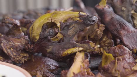 smoking bushmeat nigeria 05