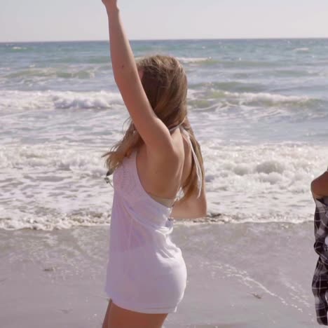 Young-People-On-The-Beach