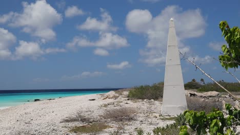 the monuments and slave huts of bonaire