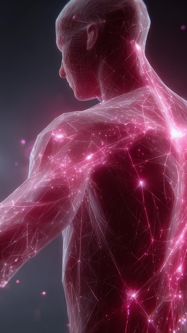 A Stunning Visualization of the Human Form: Exploring the Futuristic ...