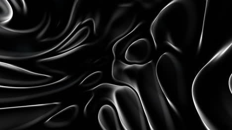 whirling abstract design a captivating black and white digital artwork with mesmerizing lines and shapes