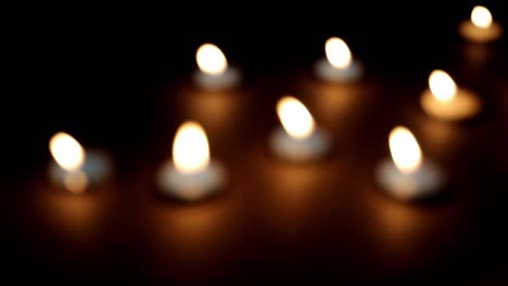 luces de velas encendidas deslizador bokeh 1