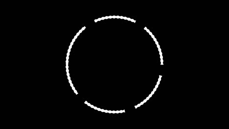 circle rotation split pop animation motion graphics