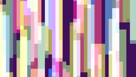 vibrant diagonal striped pattern in purple, yellow, green, and blue