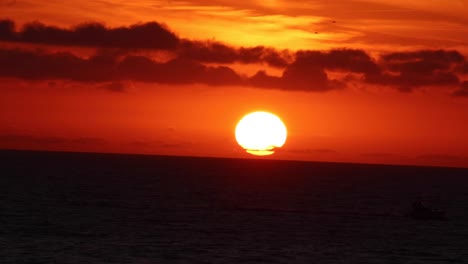 sunset at san clemente island