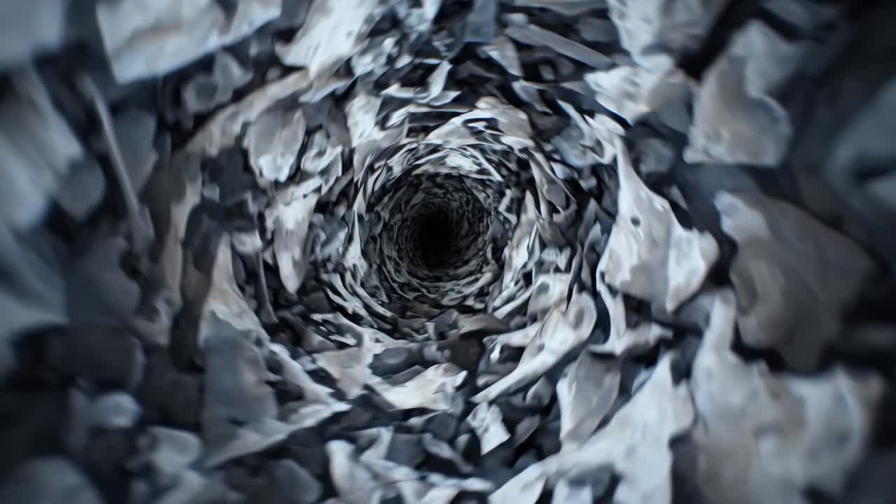 vórtice de túnel abstracto