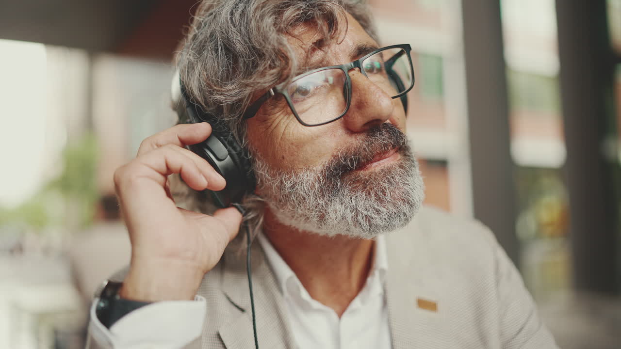 Man with Headphones