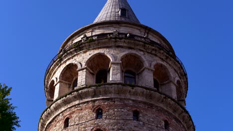 galata tower from istanbul turkiye.