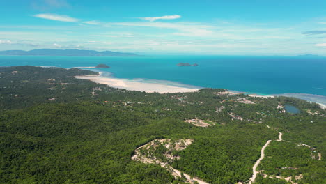 Playa-De-Hin-Kong-En-Koh-Phangan,-Tailandia