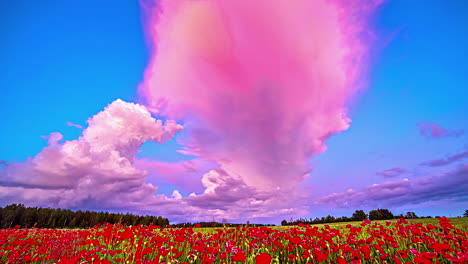 Campo de amapolas
