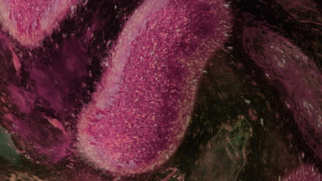abstract purple and pink swirl