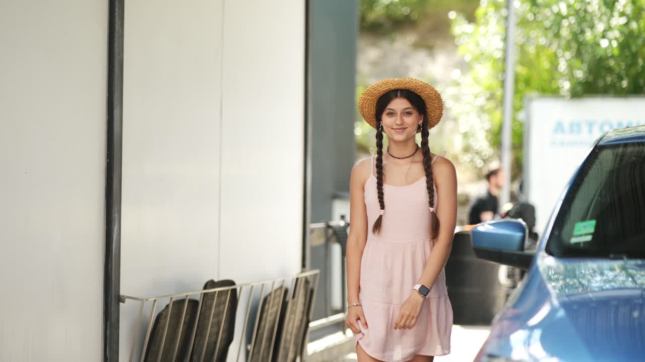 자동차 세탁소 의 여자