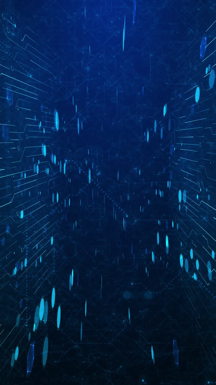 Technology cyberspace glow scifi flight through hi tech technology tunnel hologram light 3d k bg