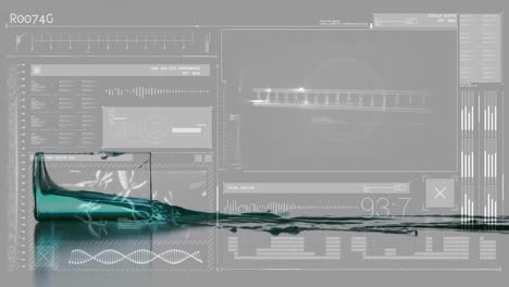 Digital-composite-of-DNA-and-chromosomes