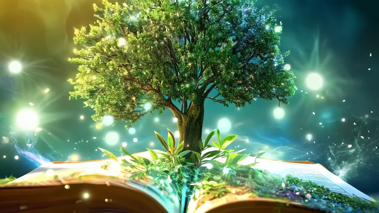 나무가 자라는 열린 책