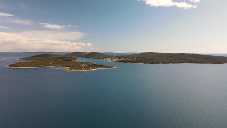 Sveti-Petar,-Unbewohnte-Kroatische-Insel-In-Der-Adria,-Kroatien